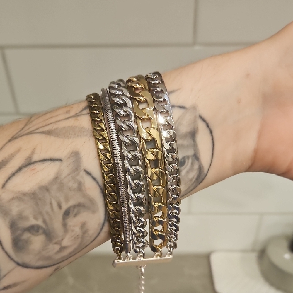 Jenny Bird Multi Chain 'Austin' Bracelet